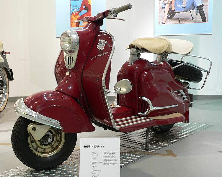 NSU Lambretta / Prima (specifications for the Prima) (1950